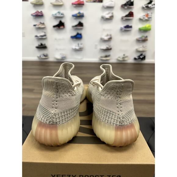 Size 12 - Yeezy Boost 350 V2 Citrin Non-Reflective - Picture 5 of 6